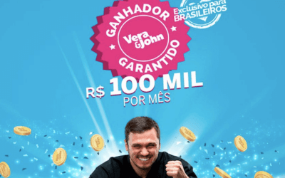 Premios de R$100 mil garantidos no Casino Vera John